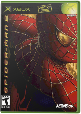Spider-Man 2 (Xbox) original Xbox box art
