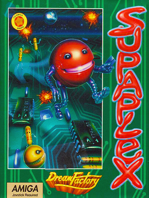 Supaplex original MS-DOS box art