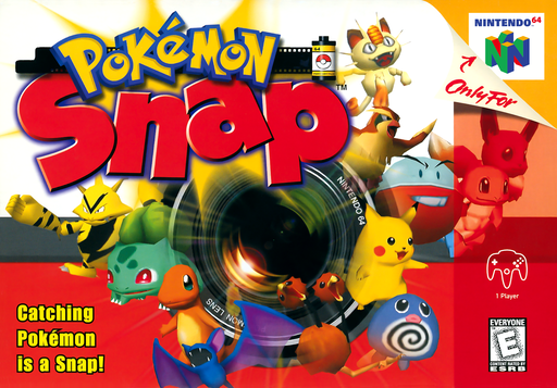 Pokémon Snap original Nintendo 64 box art