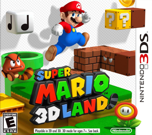 Super Mario 3D Land (EU) original Nintendo 3DS box art
