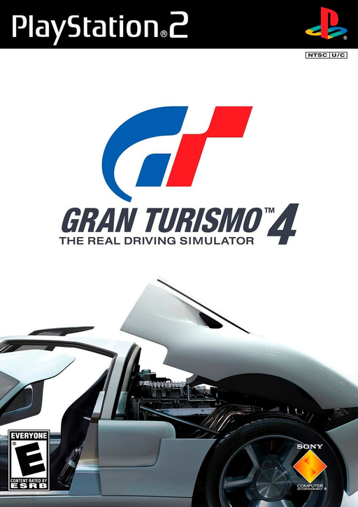 Gran Turismo 4 original PlayStation 2 box art