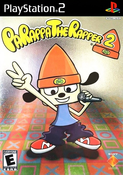 PaRappa the Rapper 2 original PlayStation 2 box art