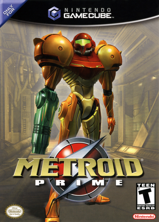 Metroid Prime original GameCube box art