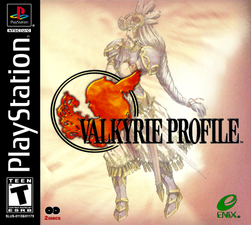 Valkyrie Profile original PlayStation box art