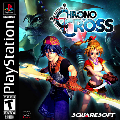 Chrono Cross (Radical Dreamers version) original PlayStation box art