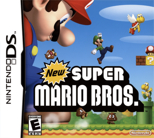 New Super Mario Bros. original Nintendo DS box art