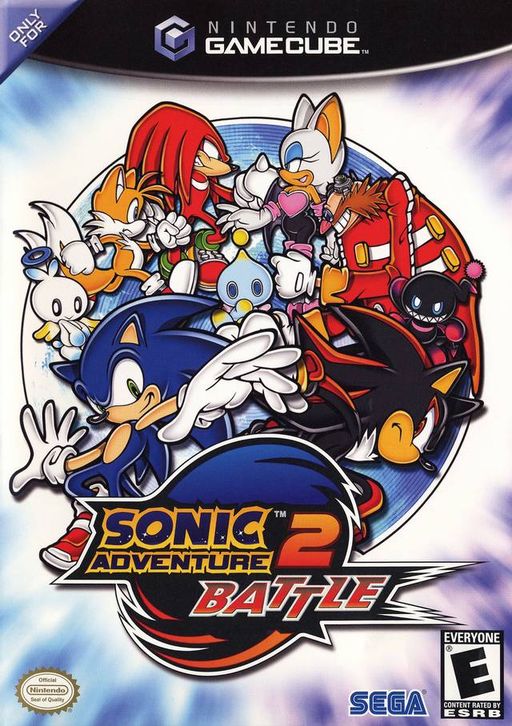 Sonic Adventure 2: Battle original GameCube box art