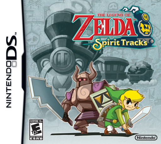 The Legend of Zelda: Spirit Tracks original Nintendo DS box art