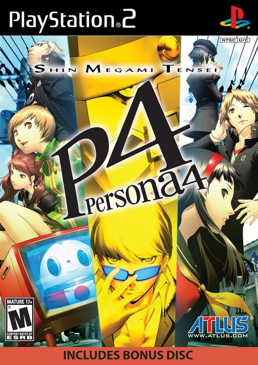 Shin Megami Tensei: Persona 4 original PlayStation 2 box art