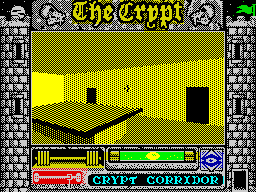 Castle Master II: The Crypt original ZX Spectrum screenshot