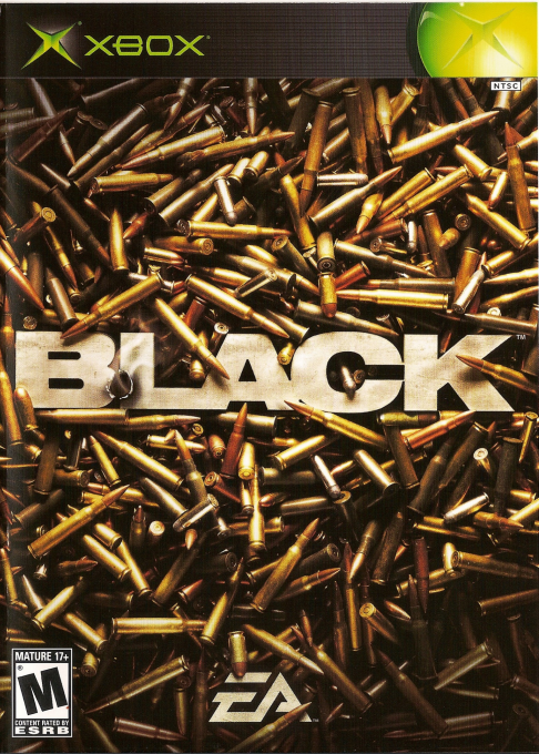 BLACK (2006) original Xbox box art