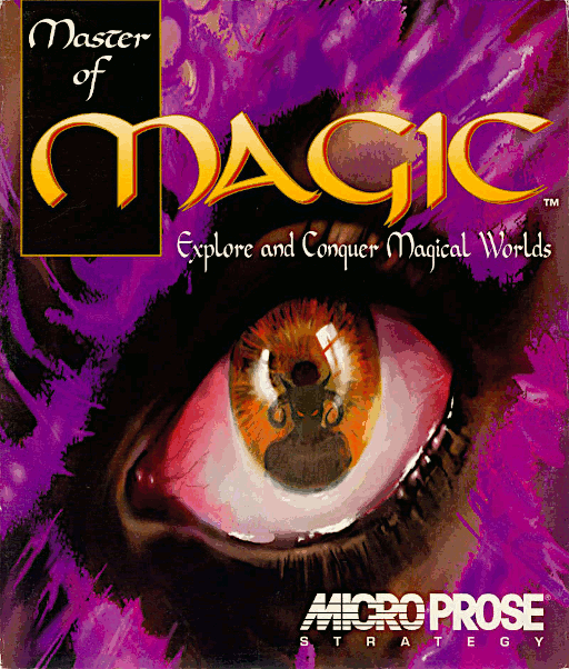 Master of Magic original MS-DOS box art