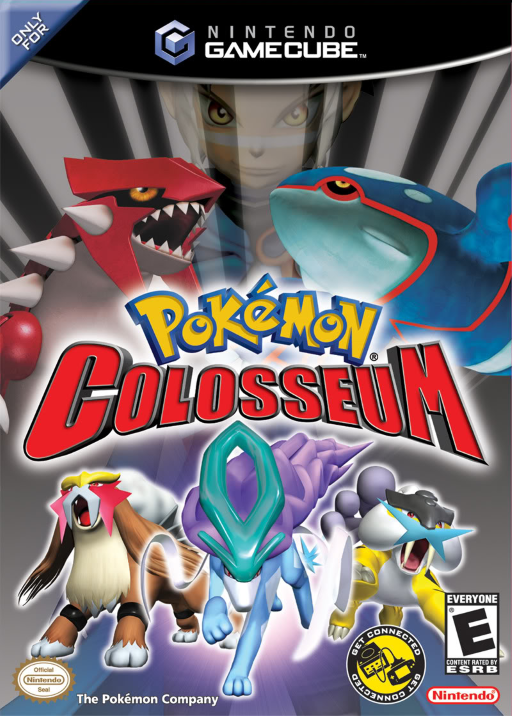 Pokemon Colosseum (GC6E01) original GameCube box art