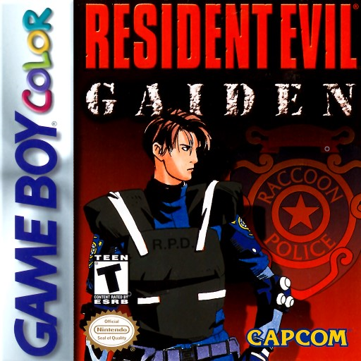 Resident Evil Gaiden original Game Boy Color box art