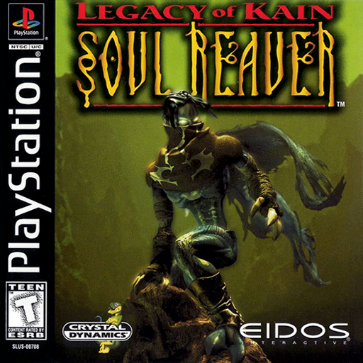 Legacy of Kain: Soul Reaver original PlayStation box art
