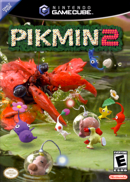 Pikmin 2 original GameCube box art