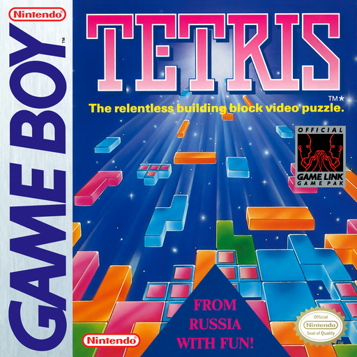 Tetris (Game Boy) original Game Boy box art