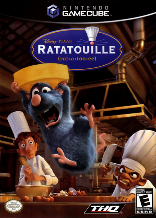 Disney-Pixar Ratatouille (USA) original GameCube box art