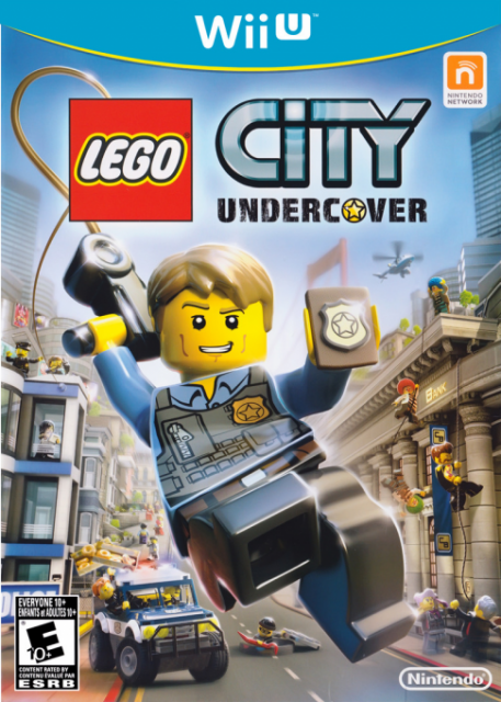 LEGO City Undercover original Wii U box art