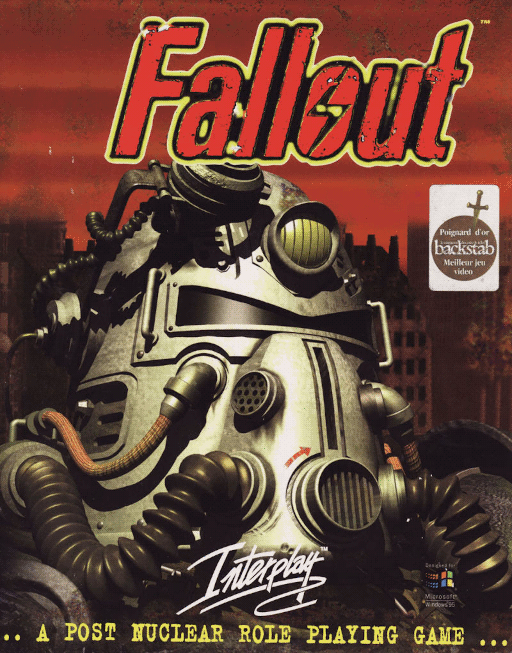 Fallout original MS-DOS box art