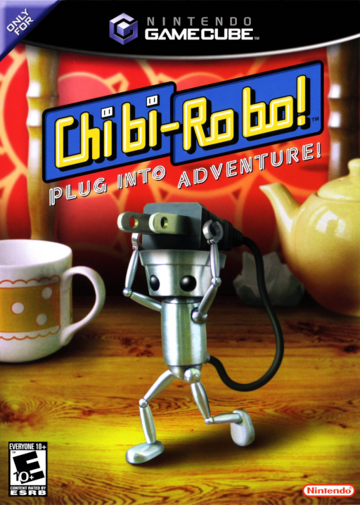 Chibi-Robo!: Plug Into Adventure! original GameCube box art