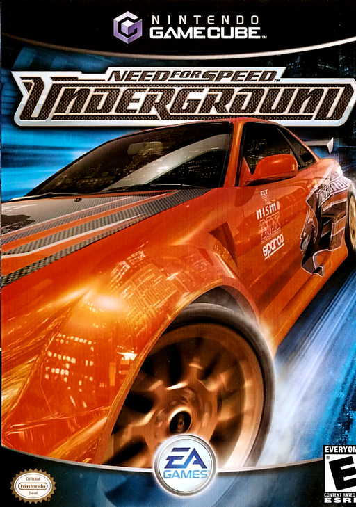 Need for Speed: Underground (GameCube) original GameCube box art