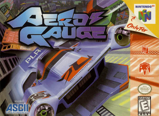 AeroGauge original Nintendo 64 box art