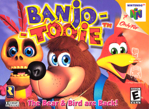 Banjo-Tooie original Nintendo 64 box art