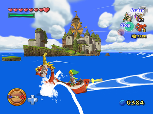 The Legend of Zelda: The Wind Waker original GameCube screenshot