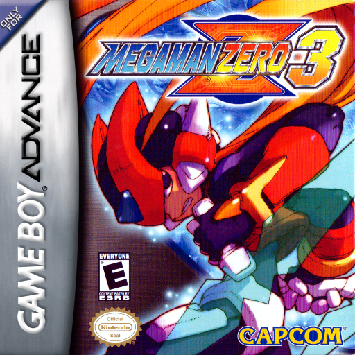 Mega Man Zero 3 (Japan) original Game Boy Advance box art
