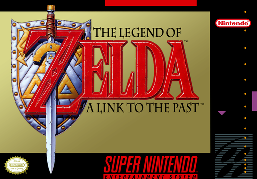 The Legend of Zelda: A Link to the Past original SNES box art