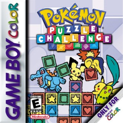 Pokemon Puzzle Challenge original Game Boy Color box art