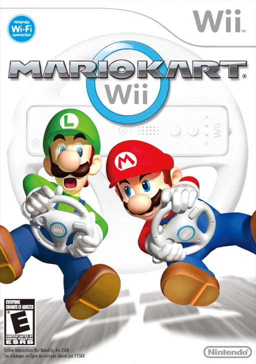 Mario Kart Wii original Wii box art