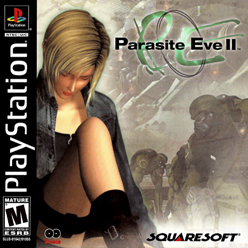 Parasite Eve II (US) original PlayStation box art