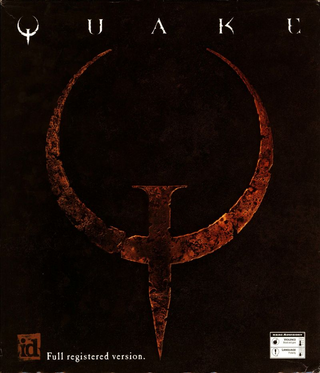 Quake original MS-DOS box art