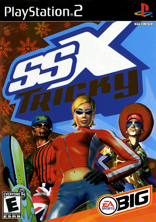 SSX Tricky original PlayStation 2 box art