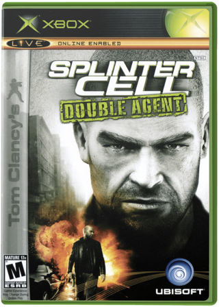 Tom Clancy's Splinter Cell: Double Agent (Xbox) original Xbox box art