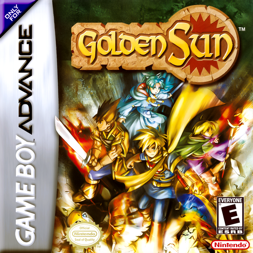 Golden Sun original Game Boy Advance box art