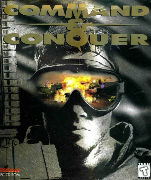 Command & Conquer (Tiberian Dawn) original MS-DOS box art
