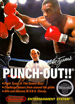 Mike Tyson's Punch-Out!! original NES box art
